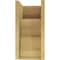 Ekena Millwork 12"W x 12"D x 24"H Wide Highland Rough Cedar Woodgrain TimberThane Corbel, Primed Tan CORUR12X12X24HLDRCPR - alternate 2